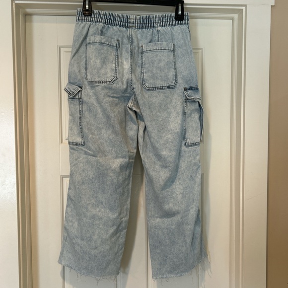 Aerie Light Blue Carpenter Pants - Picture 5 of 5